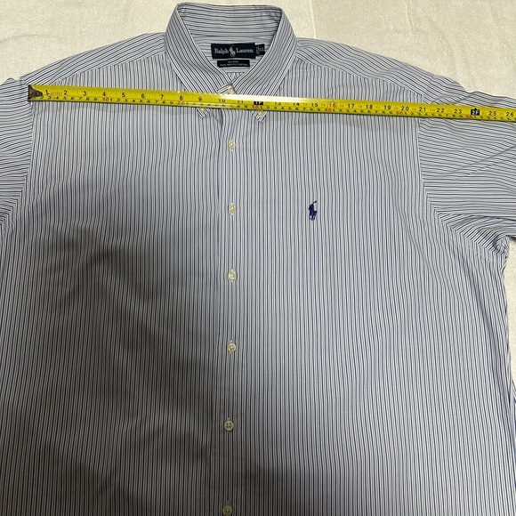 Ralph Lauren XL Men’s button down striped long sleeve shirt - Picture 12 of 15